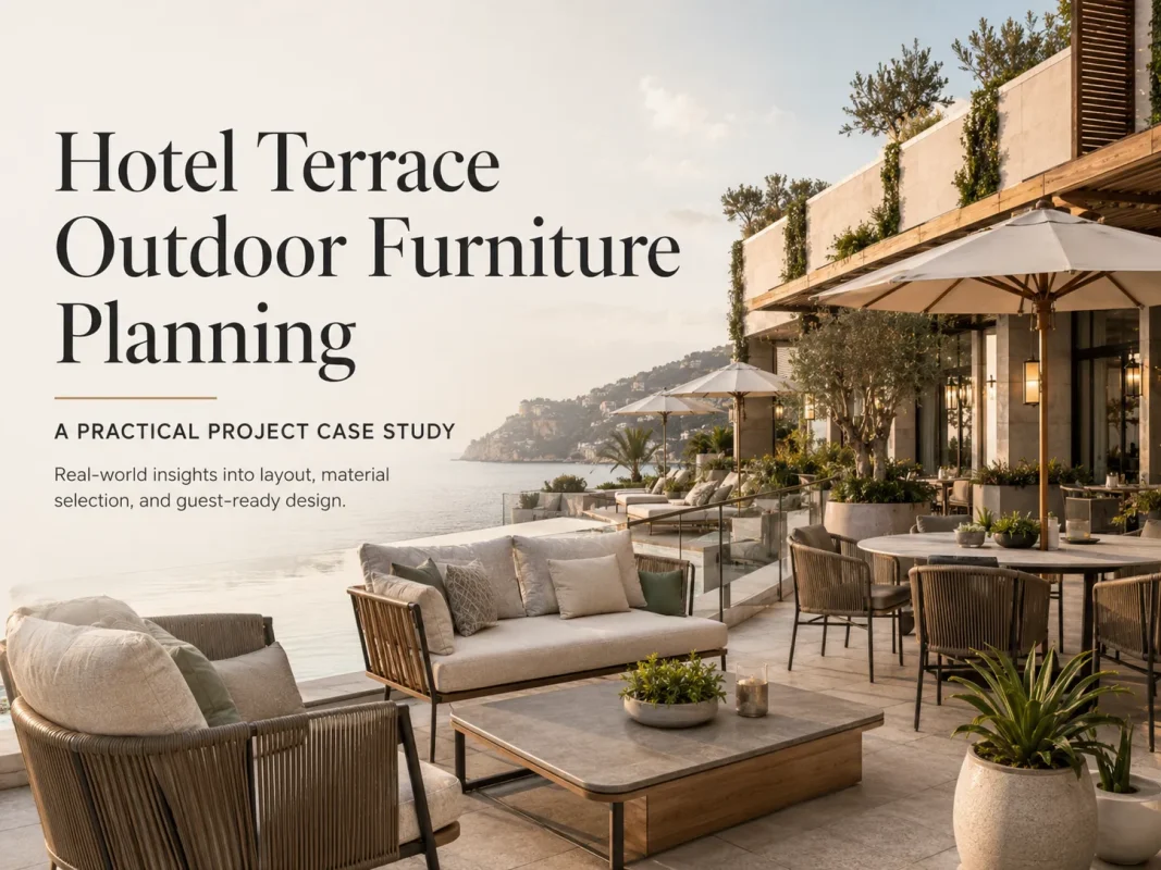Hotel Terrace Outdoor Furniture Planning: A Practical Planning Guide