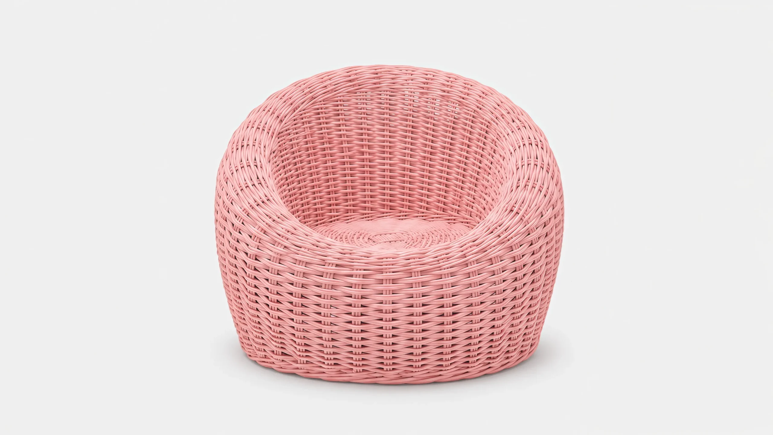 Kids PE Rattan Outdoor Lounge Chair for Patio & Garden Seating