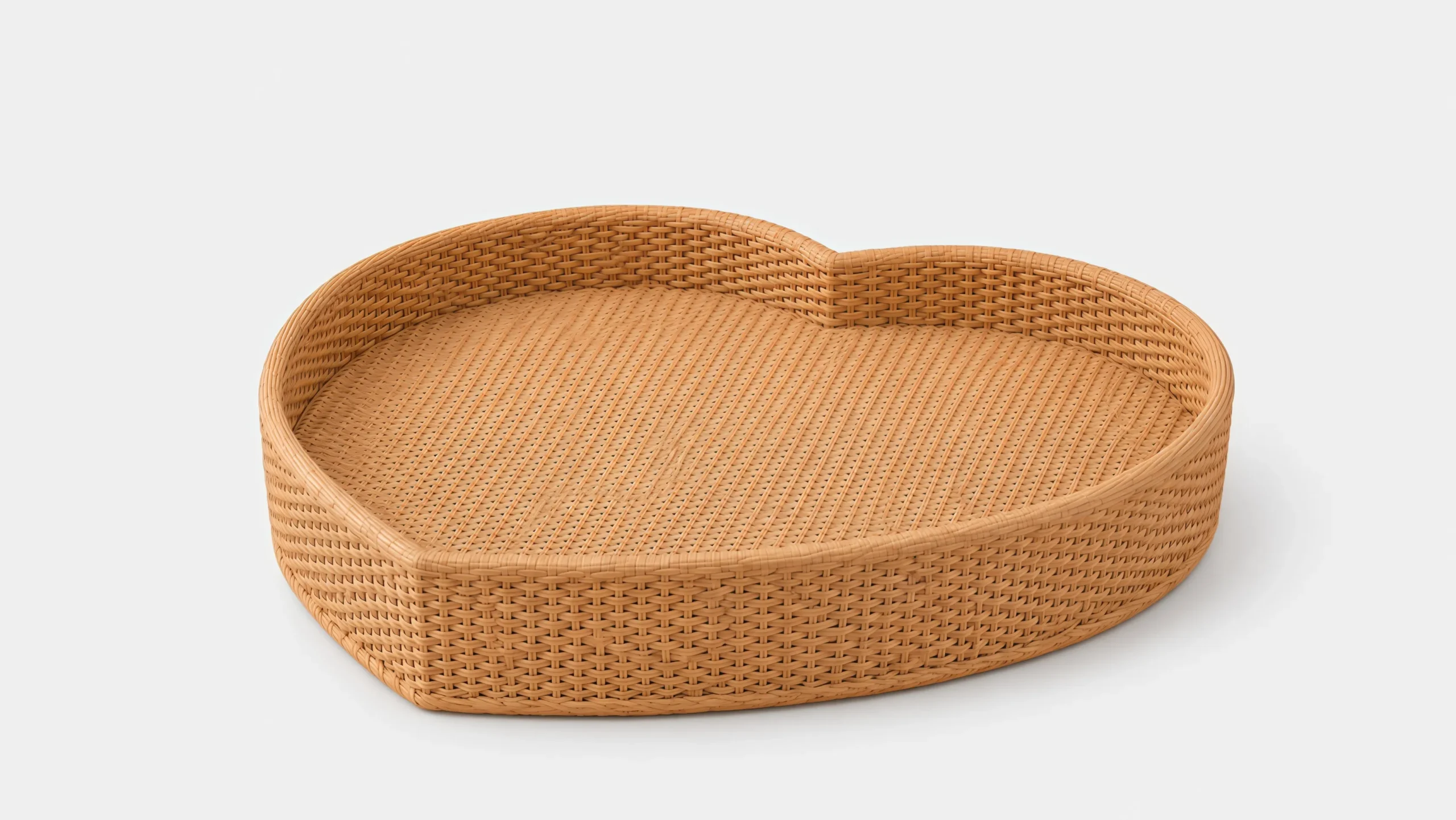 PE Rattan Floating Pool Tray for Resort Breakfast & Poolside Service